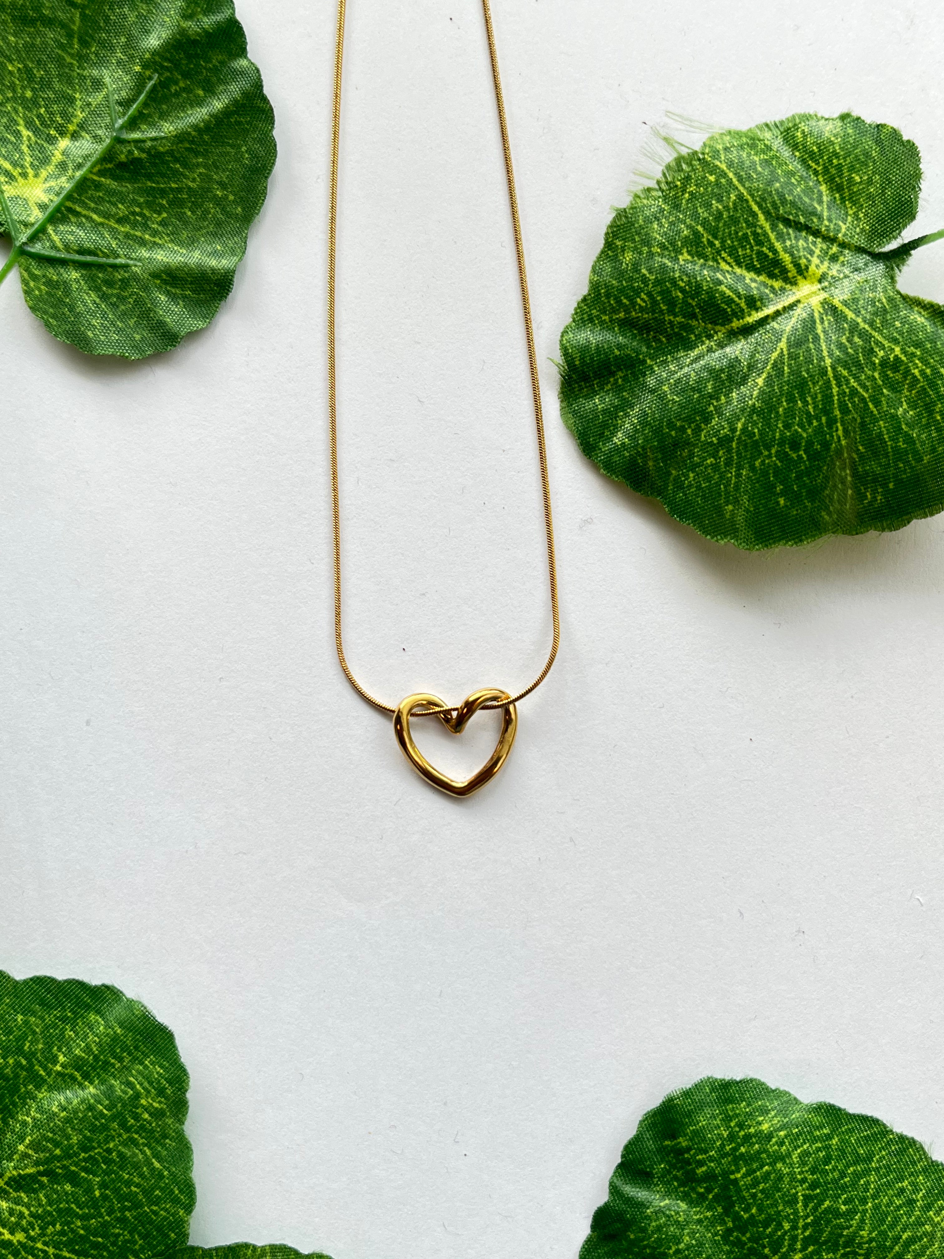 Golden Heart Necklace