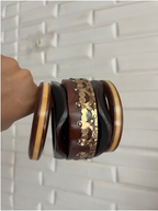 Intricate Wood & Brass