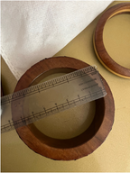 Intricate Wood & Brass