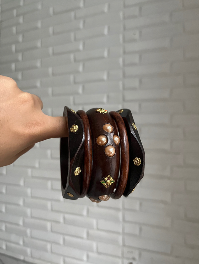 Wooden & Pearl