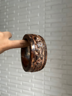 Floral Carved Wood